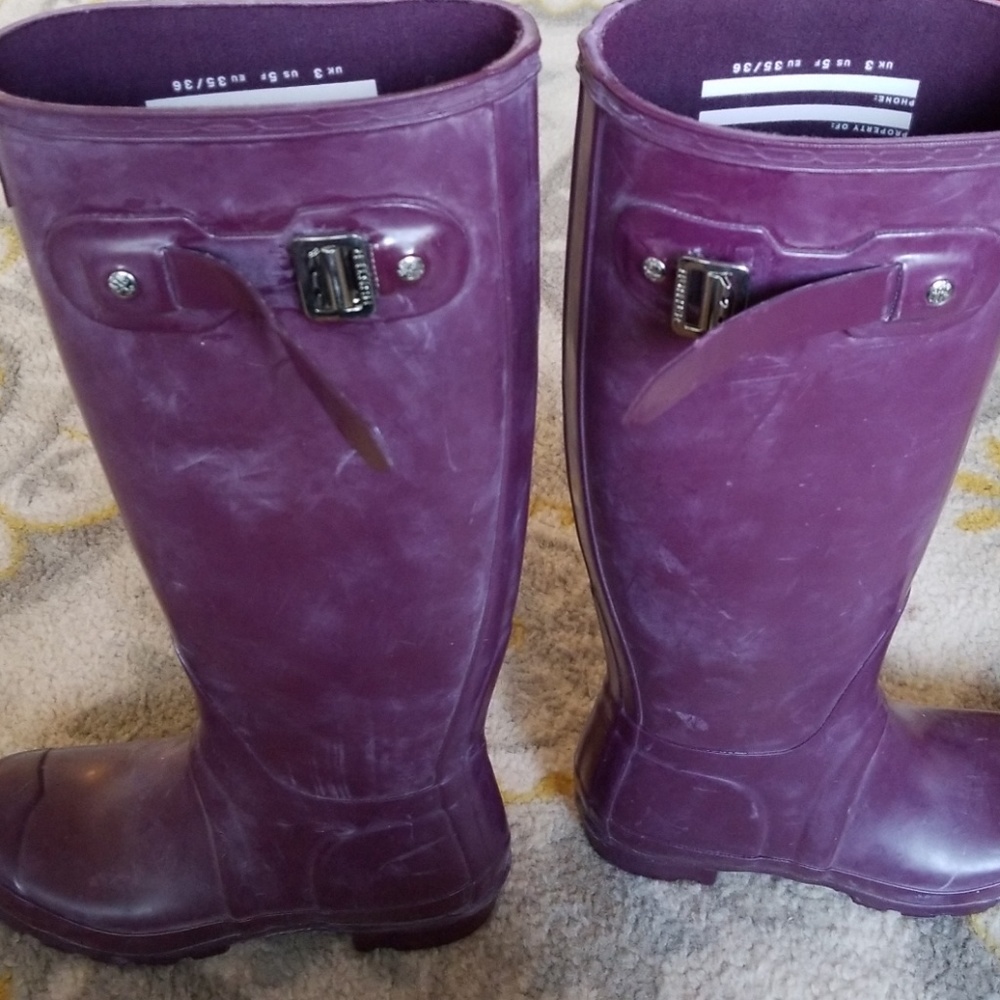 Hunter rain boots #clk - Picture 4 of 7